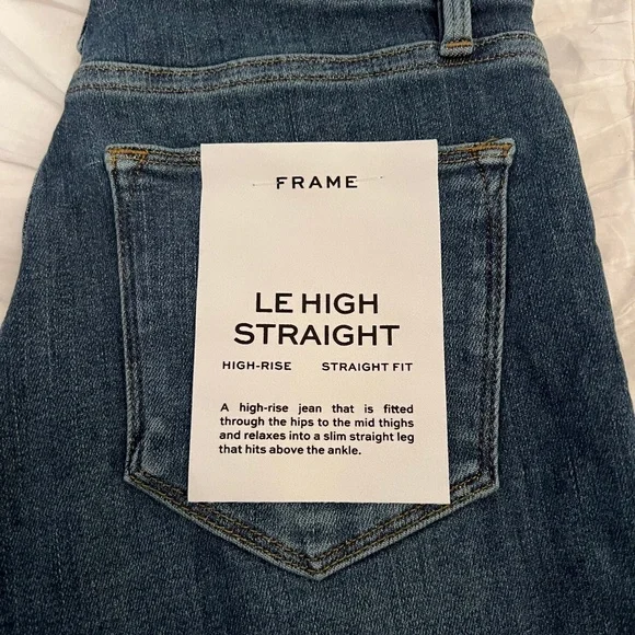 パンツ FRAMeWORK THENIMEXOUT OF FRAMe denim Frame The Hang Cropped Jeans | Saks Fifth Avenue